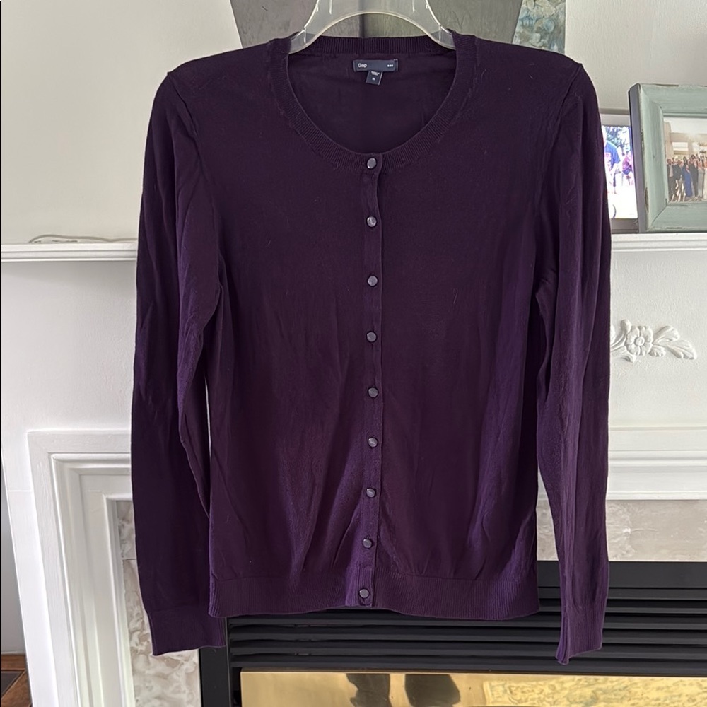 GAP Deep Purple Knit Sweater